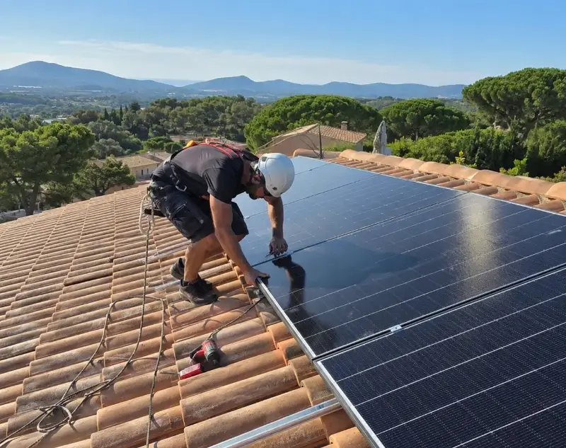 Installateur panneaux solaires Laval-Pradel — pose photovoltaïque sur toiture